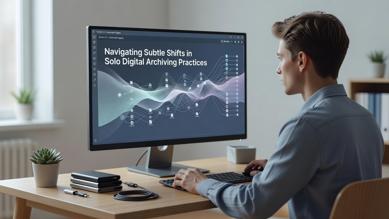 Navigating Subtle Shifts in Solo Digital Archiving Practices